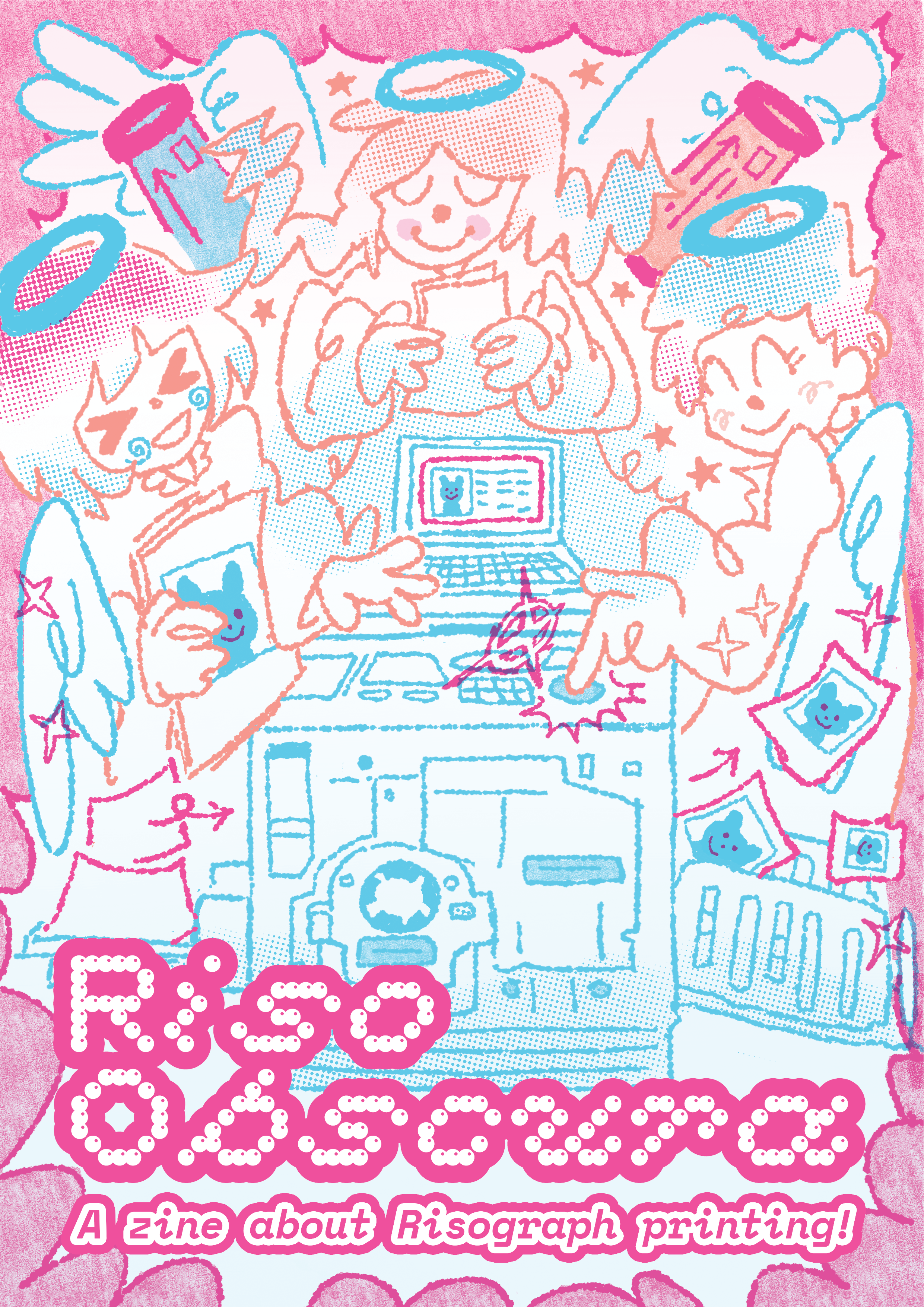 Riso Obscura Zine Cover